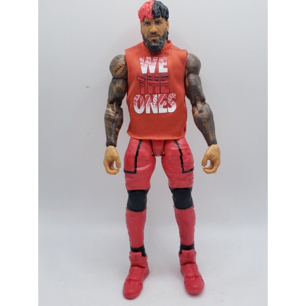 WWE Jimmy Uso in Blood Line We The Ones Shirt Wrestling Action Figure ~ Mattel